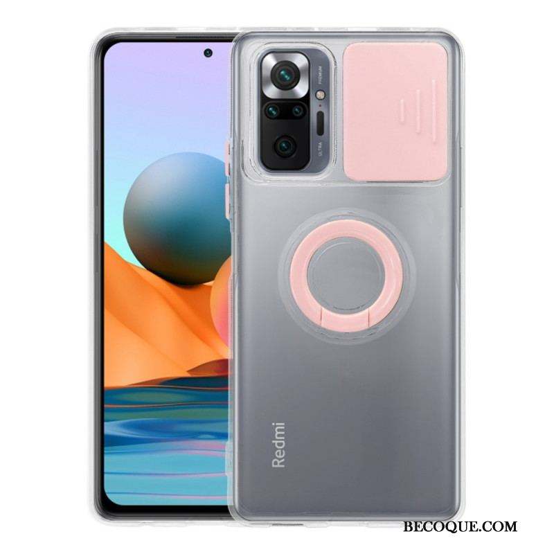 Coque Xiaomi Redmi Note 10 Pro Protège Appareil Photo avec Support