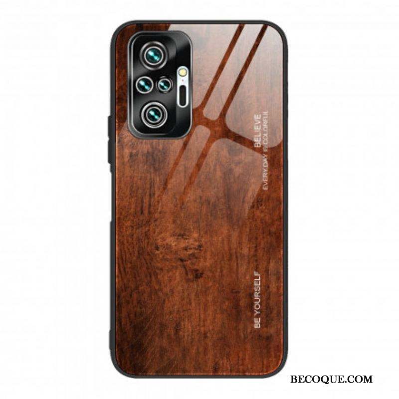 Coque Xiaomi Redmi Note 10 Pro Verre Trempé Design Bois