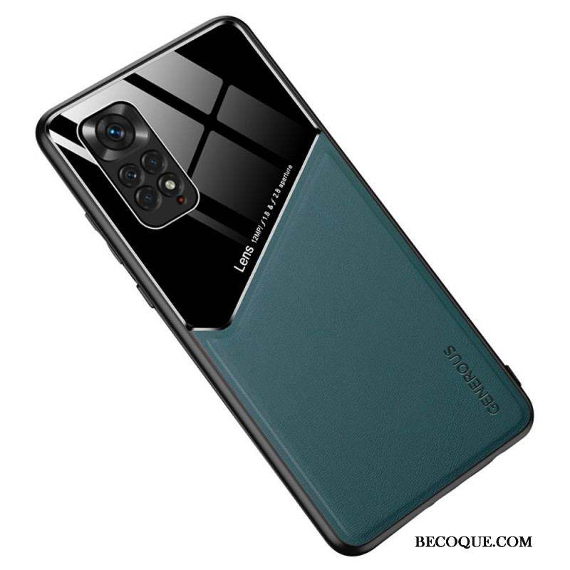 Coque Xiaomi Redmi Note 11 / 11s Effet Cuir Magnétique