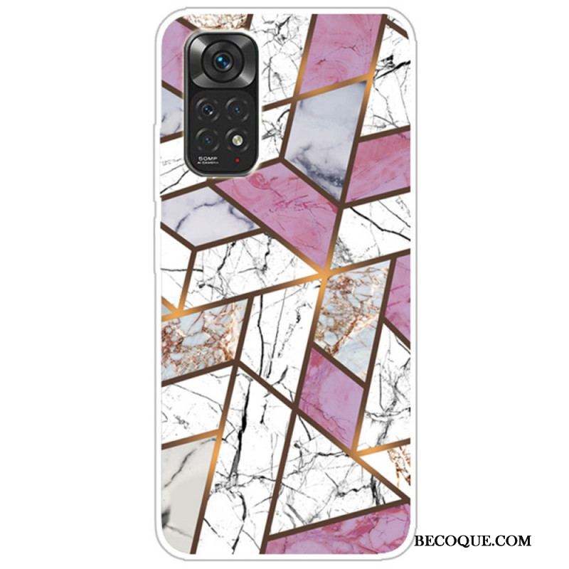 Coque Xiaomi Redmi Note 11 / 11s Marbre Géométrie