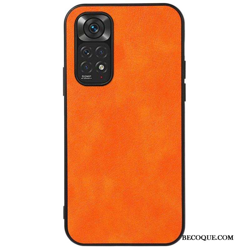 Coque Xiaomi Redmi Note 11 / 11s Simili Cuir Litchi