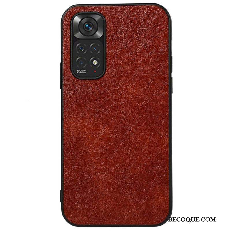 Coque Xiaomi Redmi Note 11 / 11s Simili Cuir Texturé