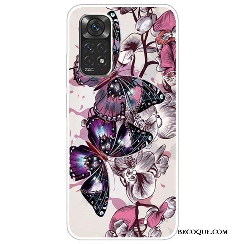 Coque Xiaomi Redmi Note 11 / 11s Variation Papillons