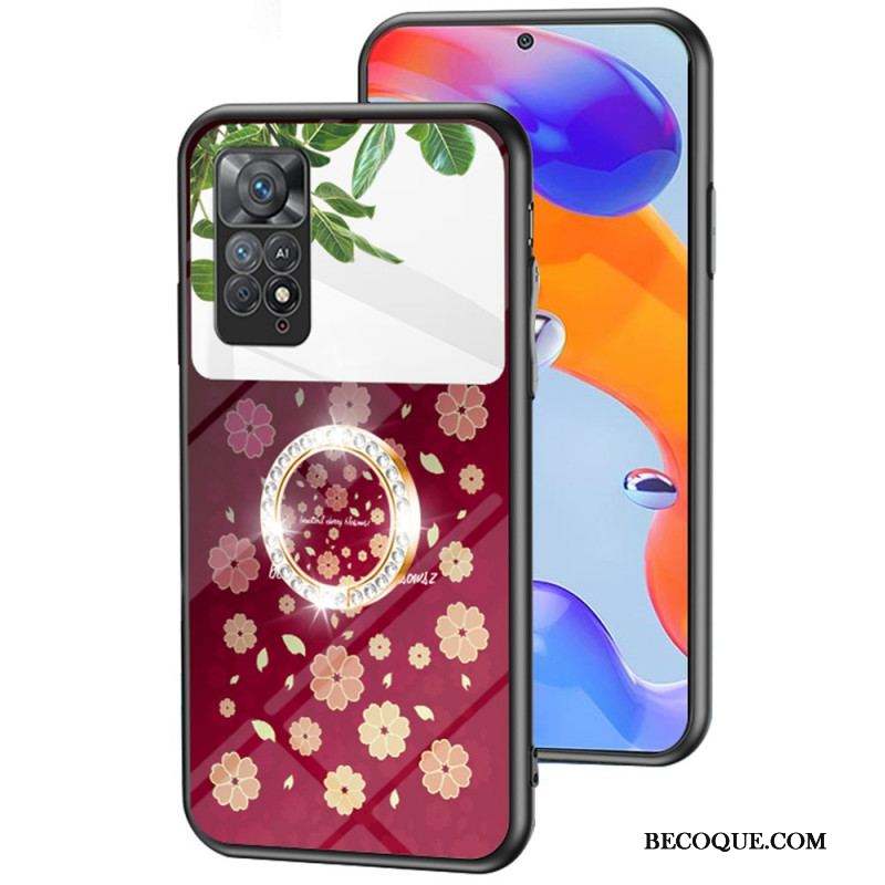 Coque Xiaomi Redmi Note 11 Pro / Note 11 Pro 5G Miroir avec Anneau Rotatif