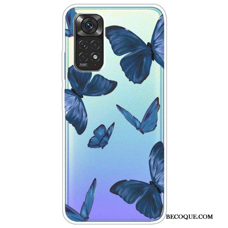 Coque Xiaomi Redmi Note 11 Pro /  Note 11 Pro 5G Papillons Sauvages