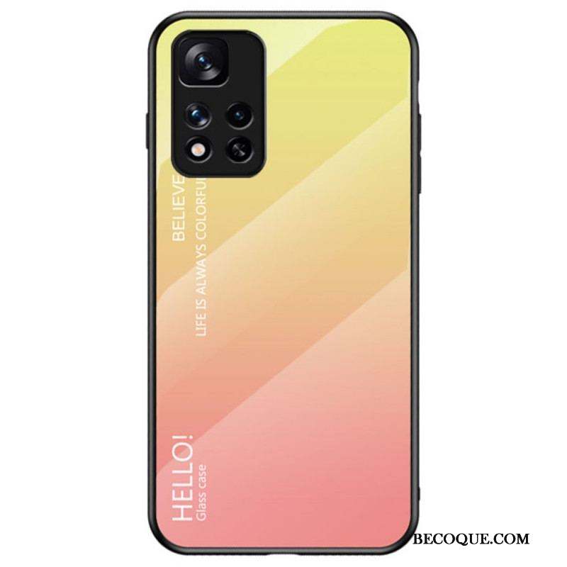 Coque Xiaomi Redmi Note 11 Pro Plus 5G Verre Trempé Hello