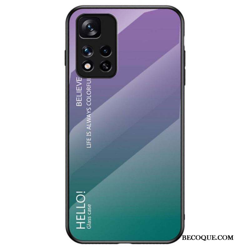 Coque Xiaomi Redmi Note 11 Pro Plus 5G Verre Trempé Hello