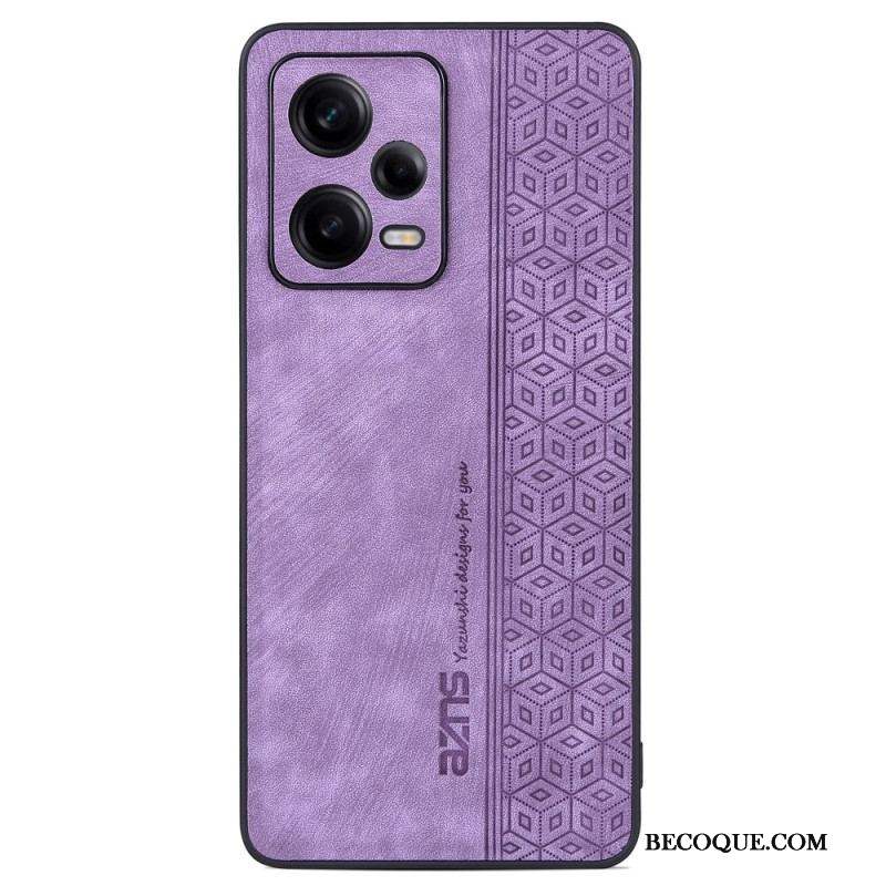 Coque Xiaomi Redmi Note 12 Pro Effet Cuir AZNS