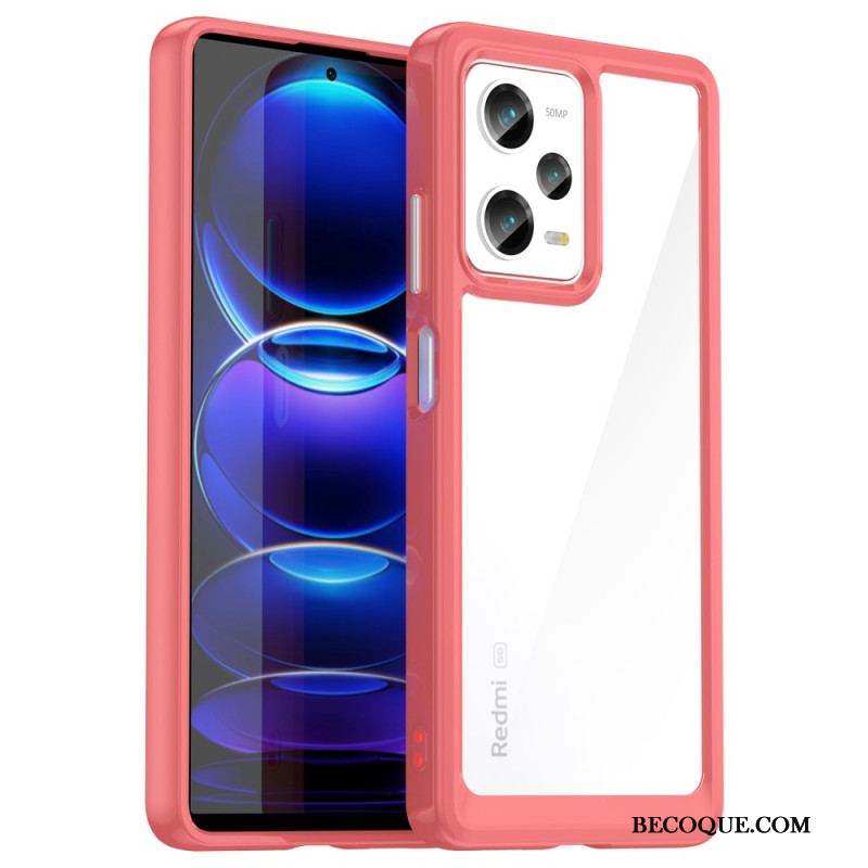 Coque Xiaomi Redmi Note 12 Pro/Poco X5 Pro 5G Transparente Color