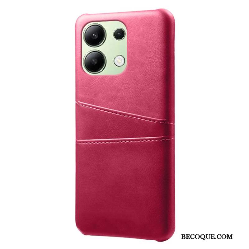 Coque Xiaomi Redmi Note 13 4G Effet Cuir Porte-Cartes