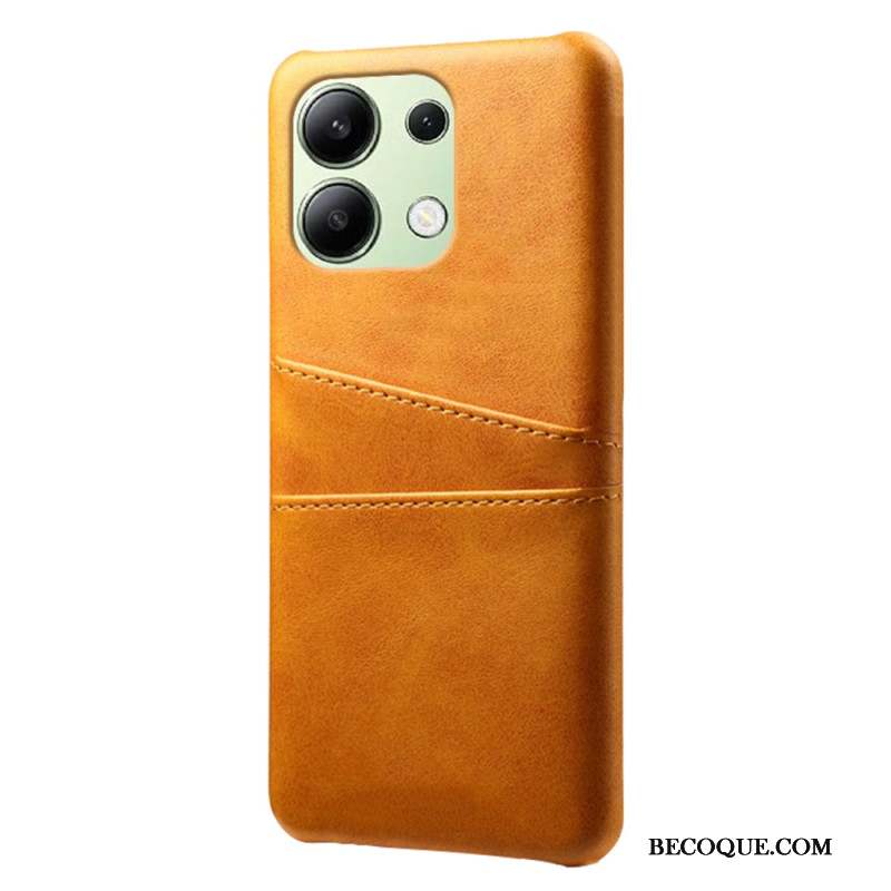 Coque Xiaomi Redmi Note 13 4G Effet Cuir Porte-Cartes