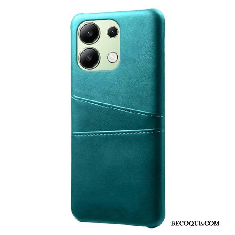 Coque Xiaomi Redmi Note 13 4G Effet Cuir Porte-Cartes