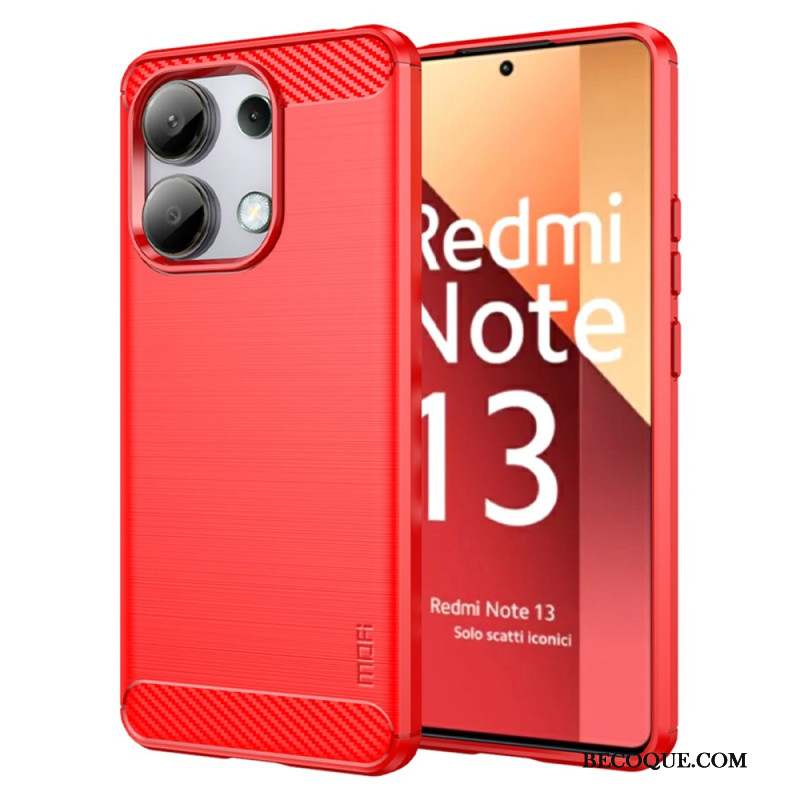 Coque Xiaomi Redmi Note 13 4G Fibre Carbone Brossée MOFI