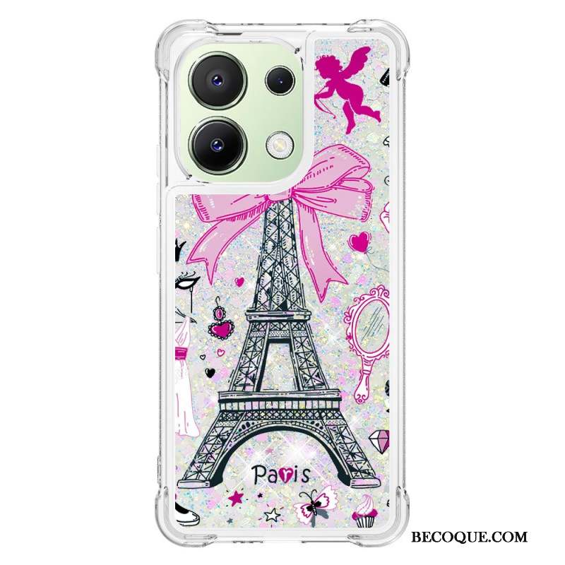 Coque Xiaomi Redmi Note 13 4G Paillettes Motif Cartoon