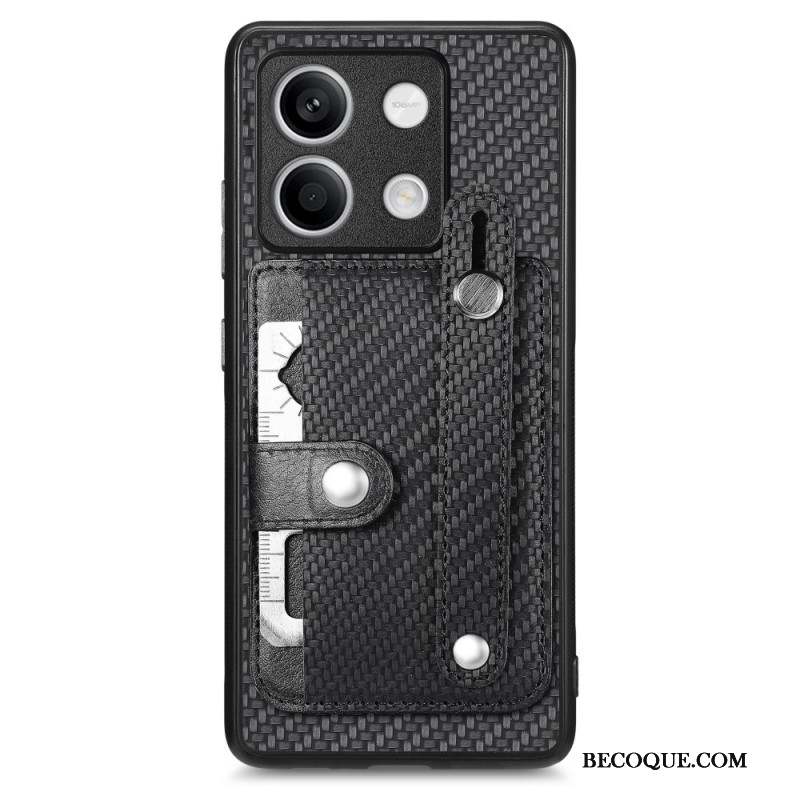 Coque Xiaomi Redmi Note 13 4G Porte-Cartes et Sangle