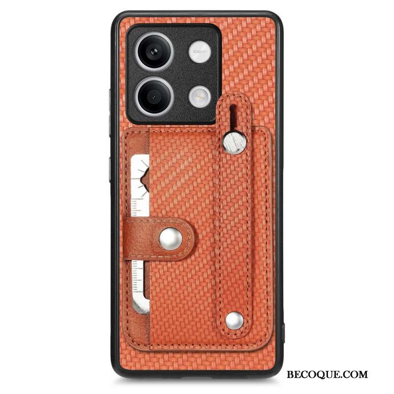 Coque Xiaomi Redmi Note 13 4G Porte-Cartes et Sangle