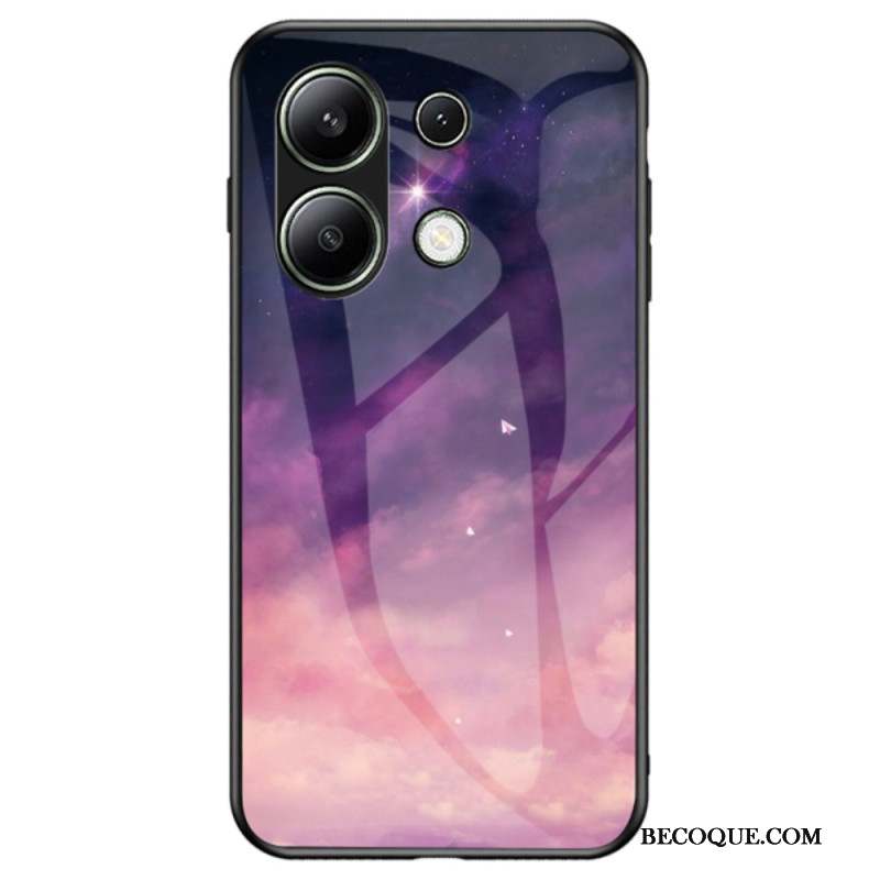 Coque Xiaomi Redmi Note 13 4G Verre Trempé Ciel Étoilé