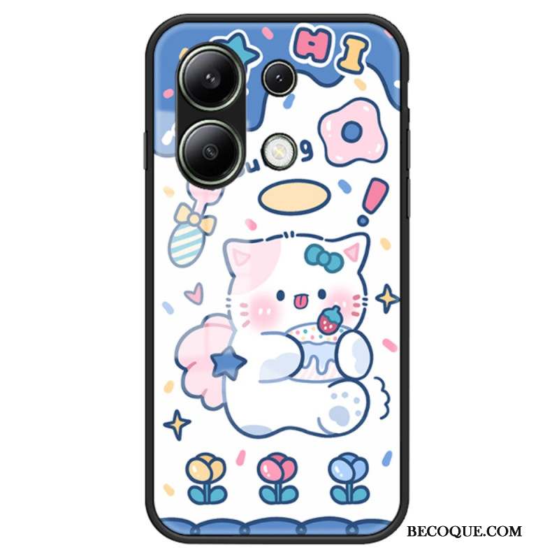 Coque Xiaomi Redmi Note 13 4G Verre Trempé Motif Cartoon