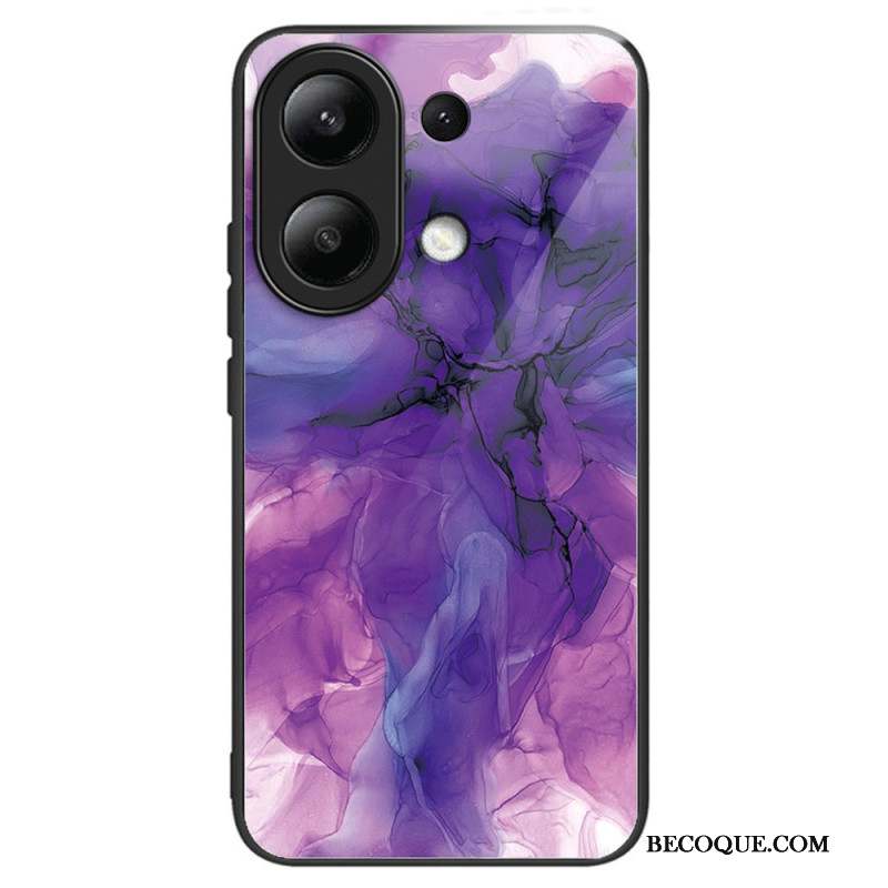 Coque Xiaomi Redmi Note 13 4G Verre Trempé Motif Marbre