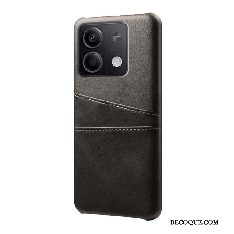 Coque Xiaomi Redmi Note 13 5G Effet Cuir Porte-Cartes