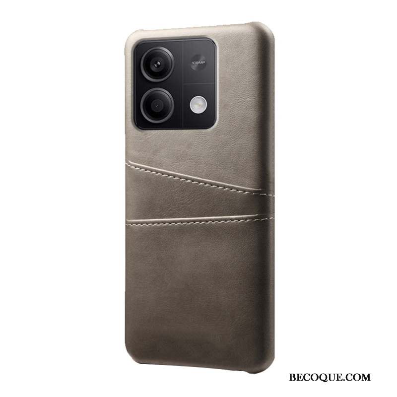 Coque Xiaomi Redmi Note 13 5G Effet Cuir Porte-Cartes