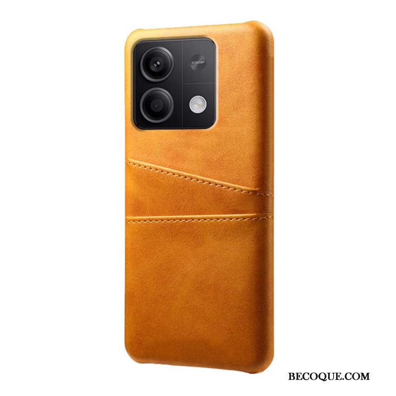 Coque Xiaomi Redmi Note 13 5G Effet Cuir Porte-Cartes