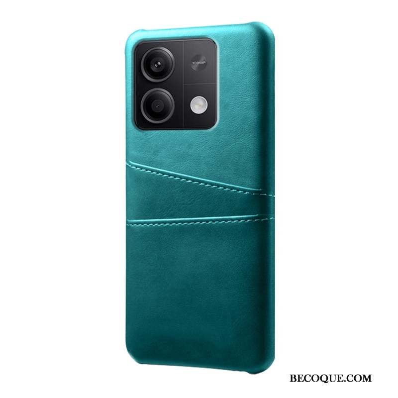 Coque Xiaomi Redmi Note 13 5G Effet Cuir Porte-Cartes