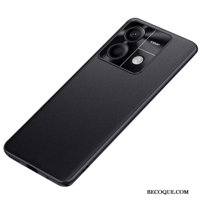 Coque Xiaomi Redmi Note 13 5G Effet Cuir Texturé