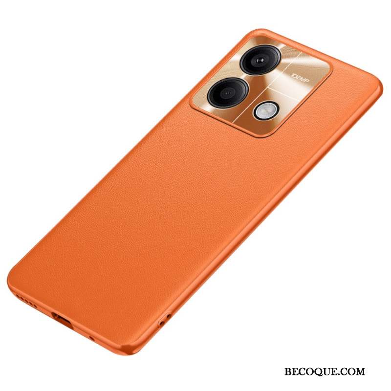 Coque Xiaomi Redmi Note 13 5G Effet Cuir Texturé