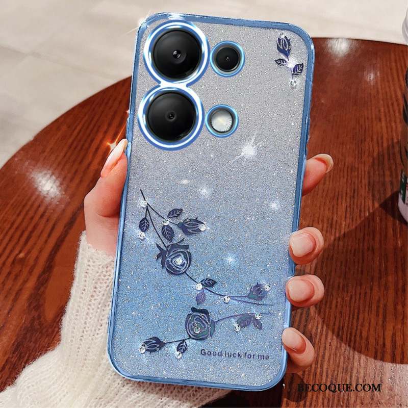 Coque Xiaomi Redmi Note 13 5G Paillettes et Strass KADEM