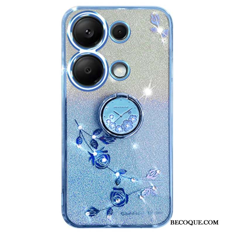 Coque Xiaomi Redmi Note 13 5G Support Paillettes et Strass KADEM