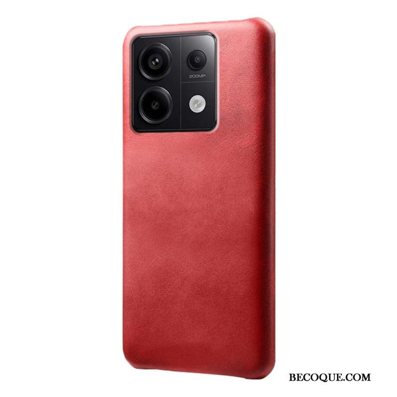 Coque Xiaomi Redmi Note 13 Pro 5G / Poco X6 5G Effet Cuir