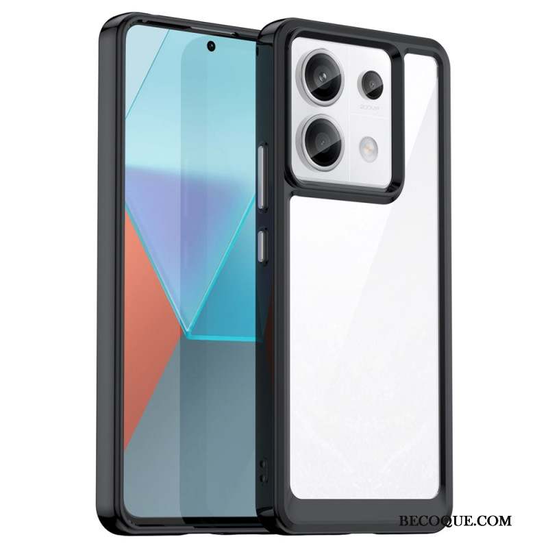 Coque Xiaomi Redmi Note 13 Pro 5G / Poco X6 5G Hybride Rebords Colorés