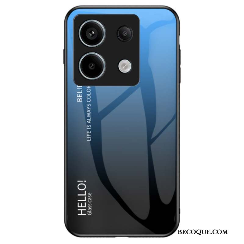 Coque Xiaomi Redmi Note 13 Pro 5G / Poco X6 5G Verre Trempé Hello