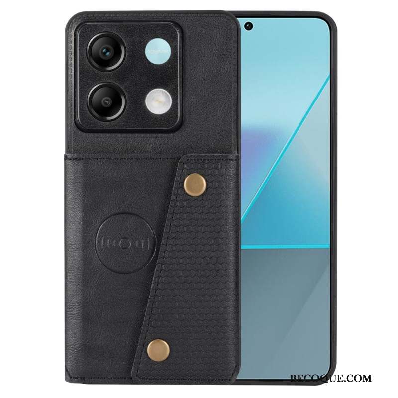 Coque Xiaomi Redmi Note 13 Pro 5G / Poco X6 5G avec Porte-Cartes Support