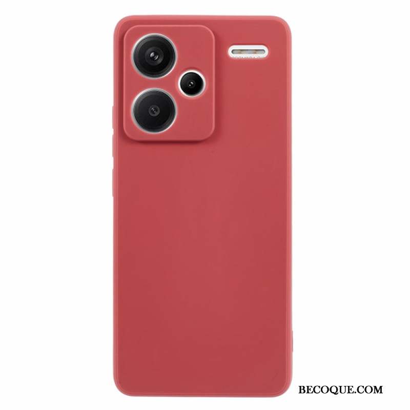 Coque Xiaomi Redmi Note 13 Pro Plus 5G Silicone Bords Droits