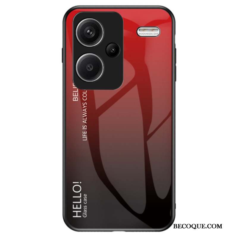 Coque Xiaomi Redmi Note 13 Pro Plus 5G Verre Trempé Dégradé