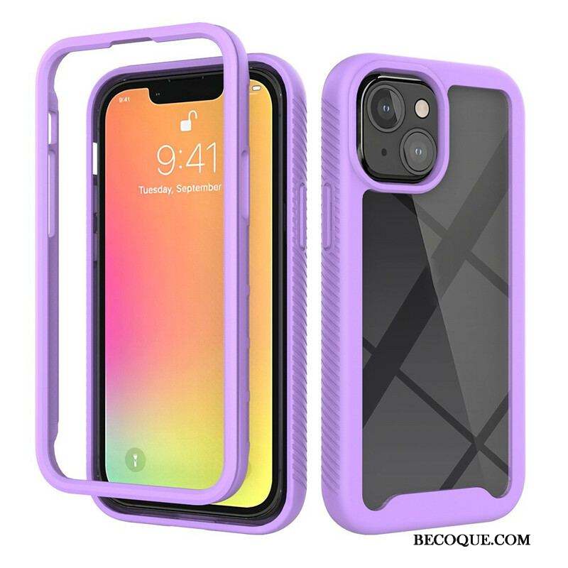 Coque iPhone 13 Mini Conception Hybride Rebords Silicone