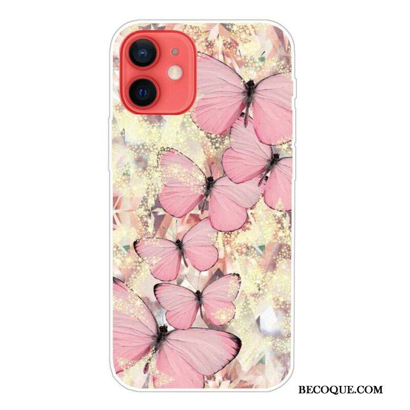 Coque iPhone 13 Mini Papillons Papillons