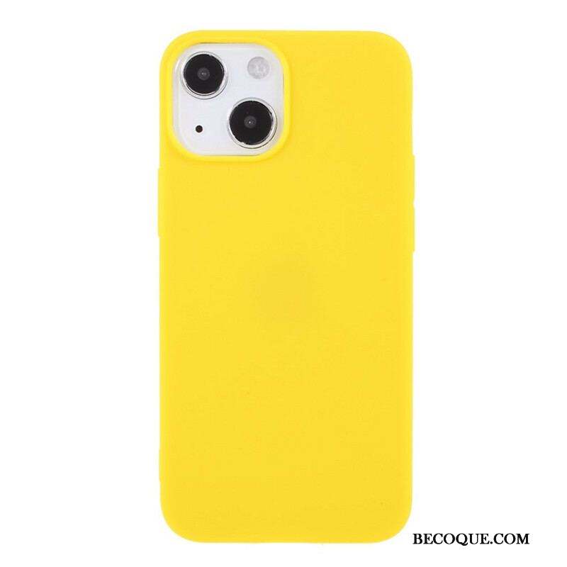 Coque iPhone 13 Mini Silicone Flexible Mat