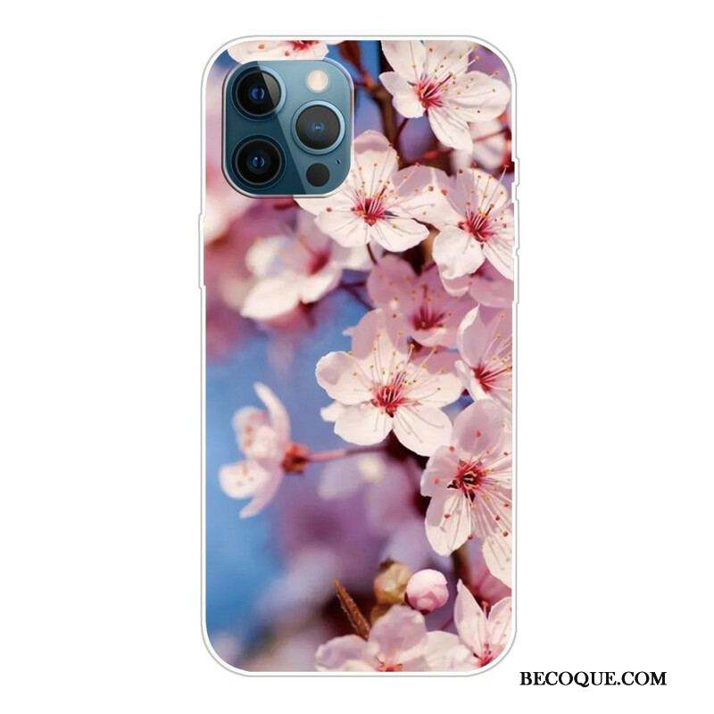 Coque iPhone 13 Pro Fleurs Réalistes