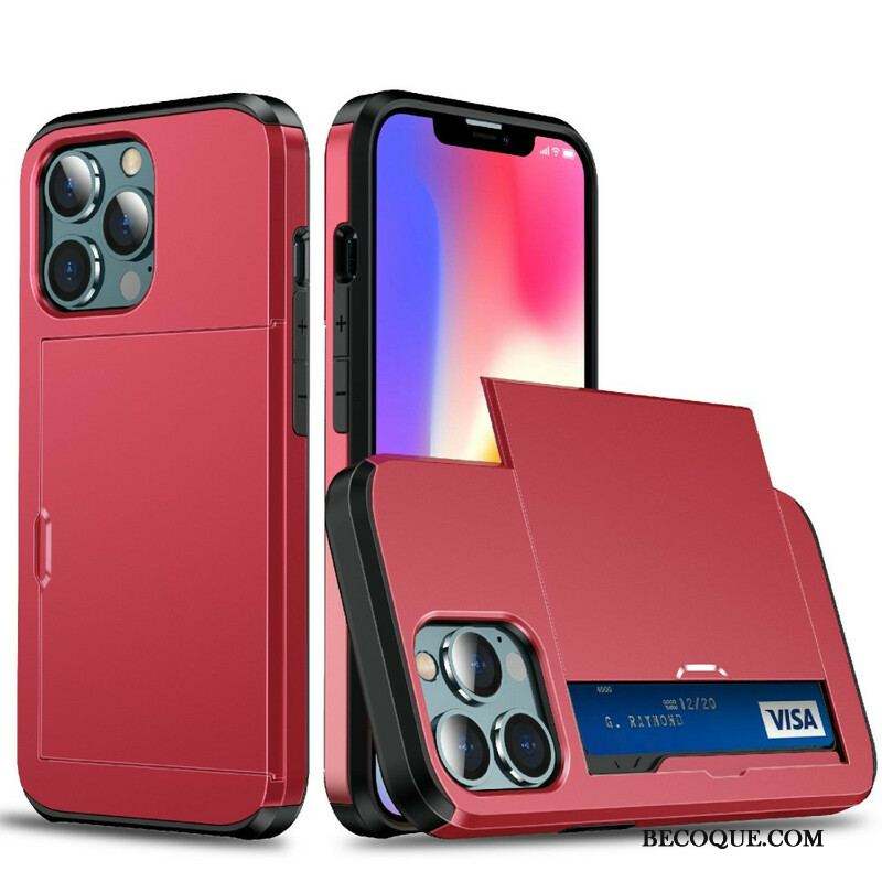 Coque iPhone 13 Pro Max Porte-Carte à Glissière