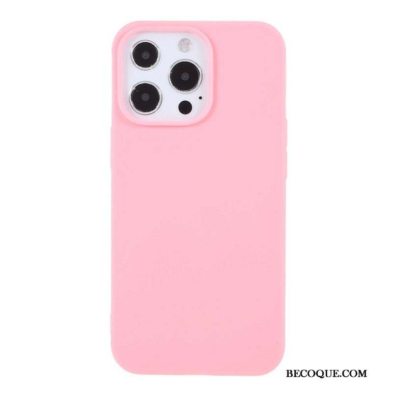 Coque iPhone 13 Pro Max Silicone Flexible Mat