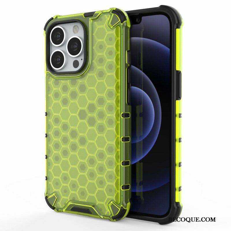 Coque iPhone 13 Pro Style Nid d'Abeille