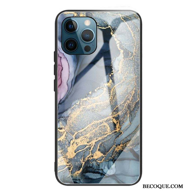 Coque iPhone 13 Pro Verre Trempé Marble