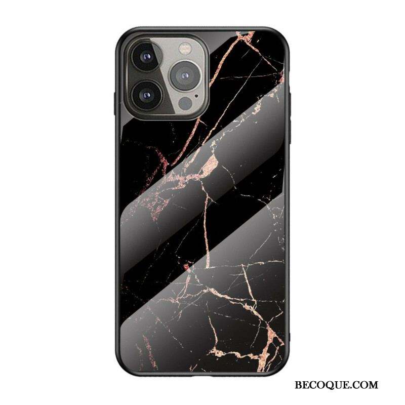 Coque iPhone 13 Pro Verre Trempé Marble Colors