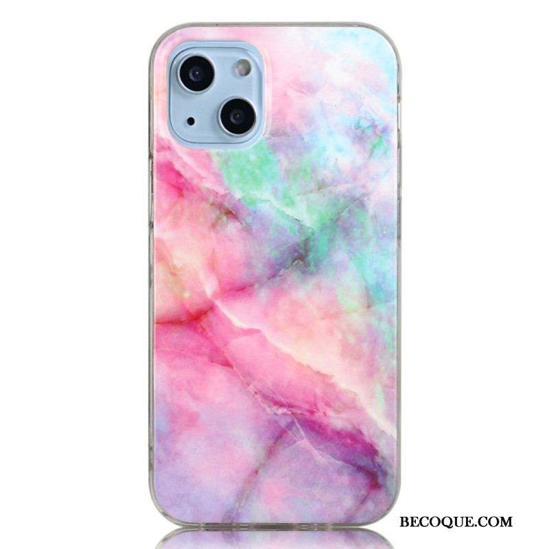 Coque iPhone 14 Déclinaison Marbre