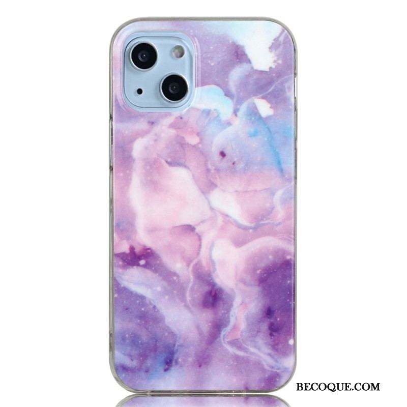 Coque iPhone 14 Déclinaison Marbre