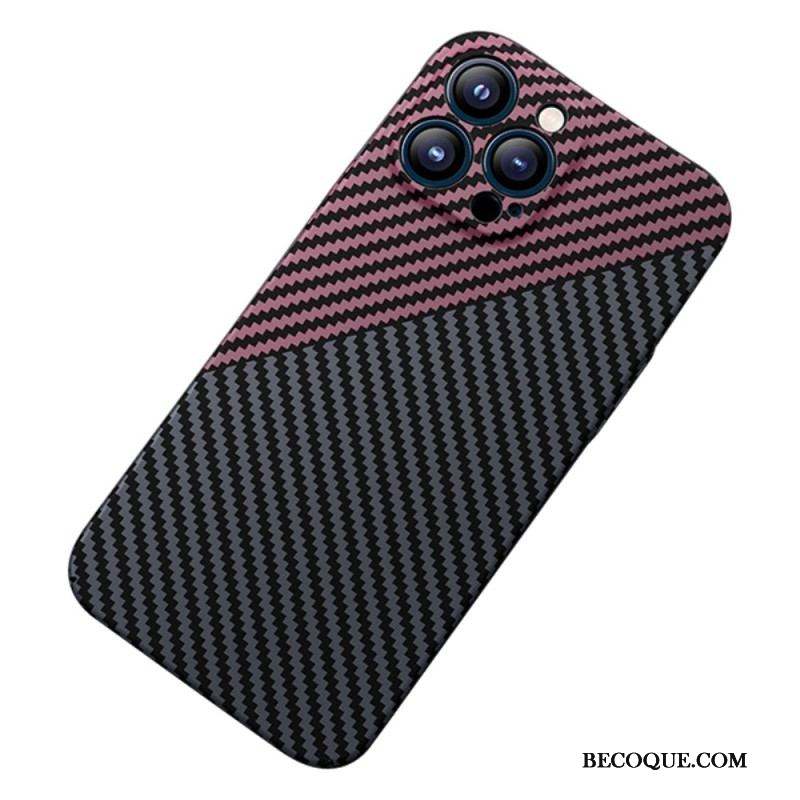 Coque iPhone 14 Fibre Carbone Design