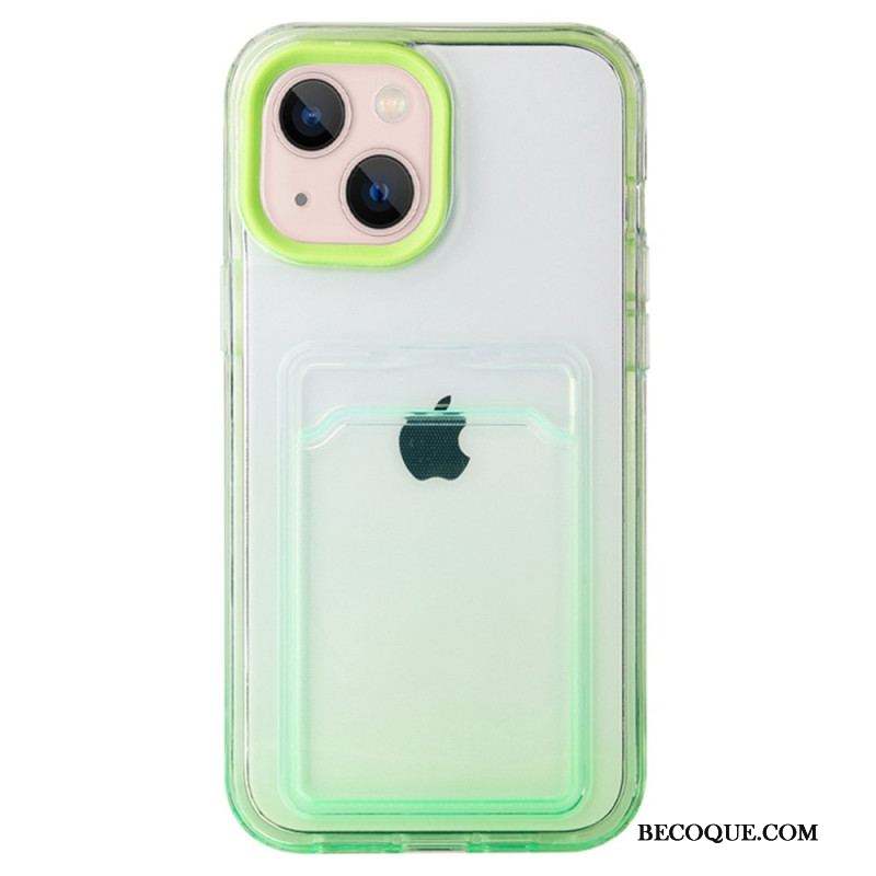 Coque iPhone 14 Gradient Porte-Carte